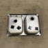 Used Double Kitchen Sink - 24.0" x 17.0" x 5.0" - Young Farts RV Parts