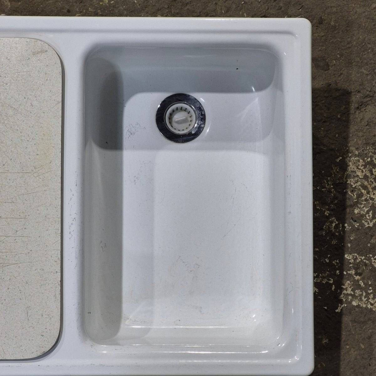 Used Double Kitchen Sink - 24.5