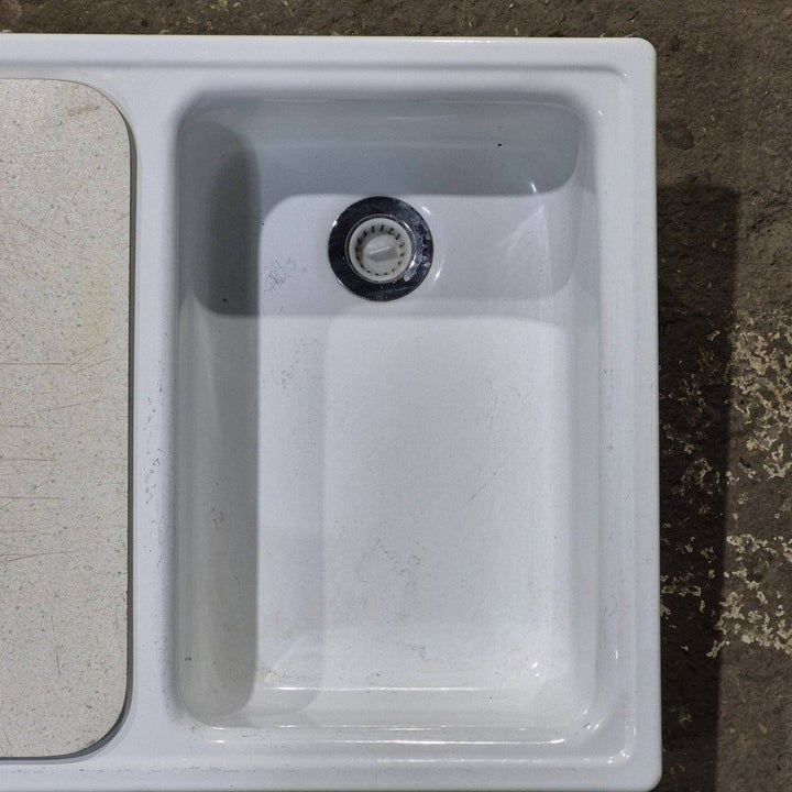 Used Double Kitchen Sink - 24.5" x 18" - Young Farts RV Parts