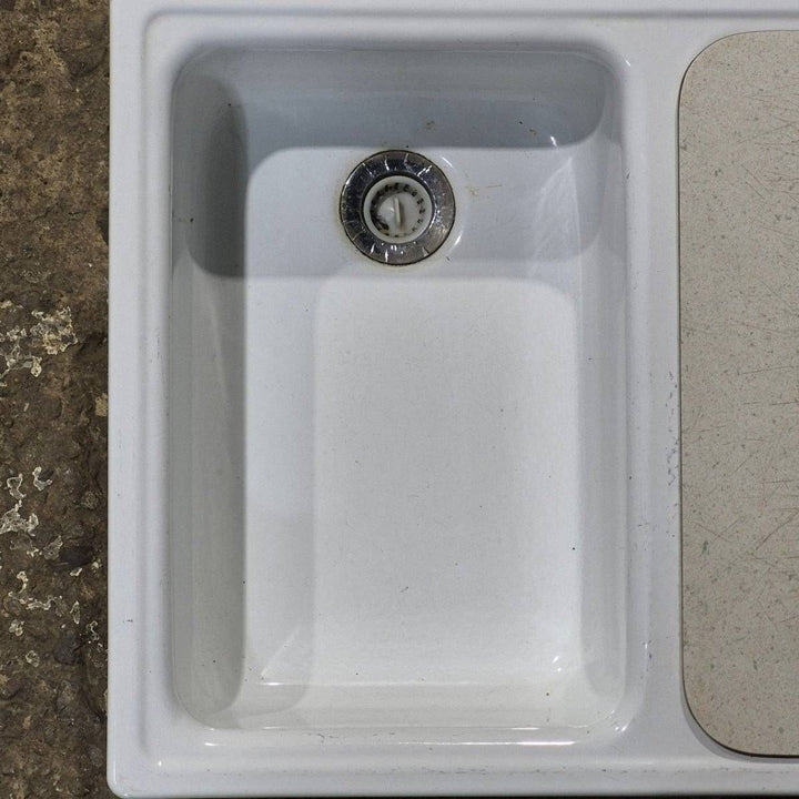 Used Double Kitchen Sink - 24.5" x 18" - Young Farts RV Parts