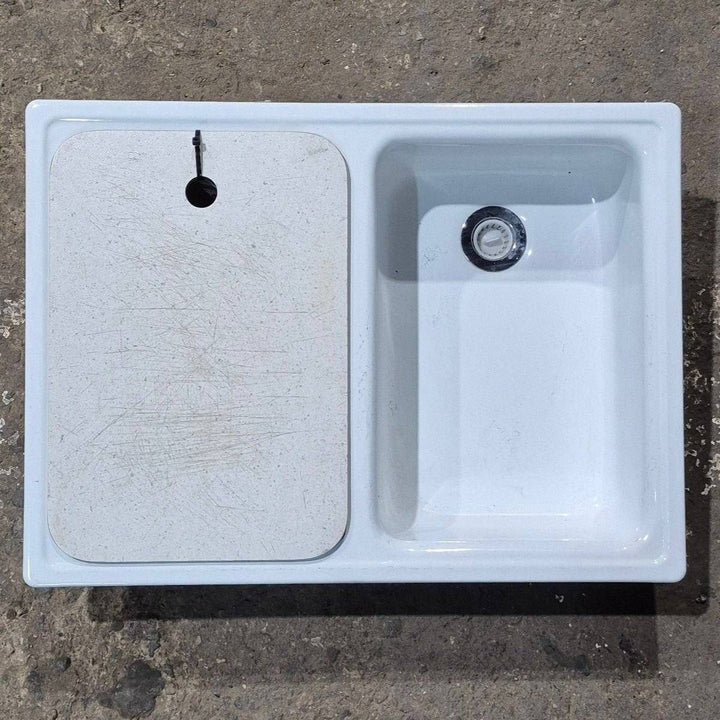 Used Double Kitchen Sink - 24.5" x 18" - Young Farts RV Parts