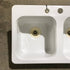 Used Double Kitchen Sink - 29" x 17.5" x 10" - Young Farts RV Parts