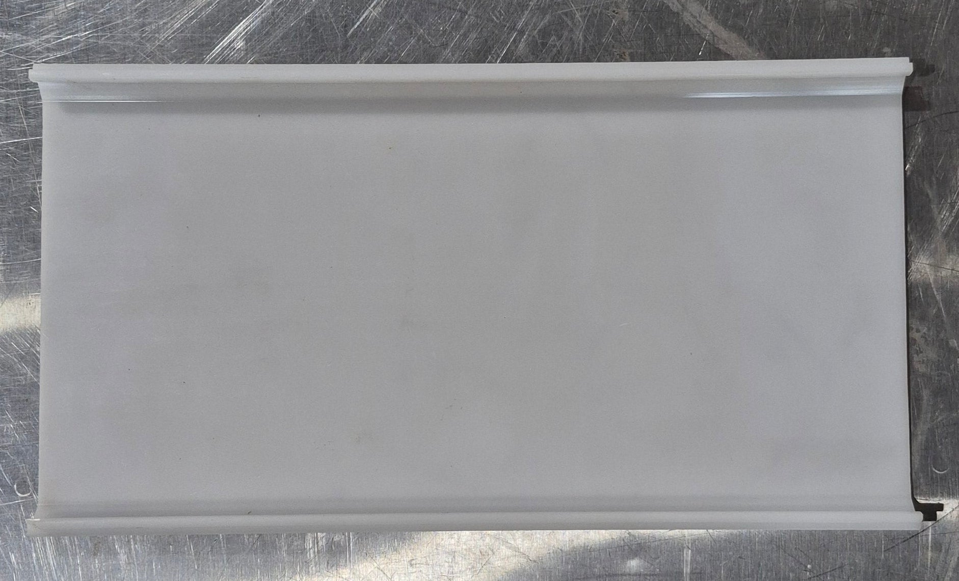 Used Dual Fluorescent Light Fixture Replacement Lens - ‎12 1/8" L x 6 1/2" W x 5/8" D - Young Farts RV Parts