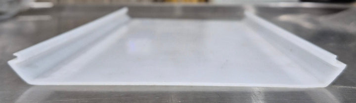 Used Dual Fluorescent Light Fixture Replacement Lens - ‎12 1/8" L x 6 1/2" W x 5/8" D - Young Farts RV Parts
