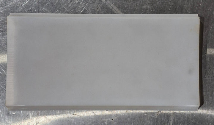 Used Dual Fluorescent Light Fixture Replacement Lens - ‎12 1/8" L x 6 3/8" W x 1/2" D - Young Farts RV Parts