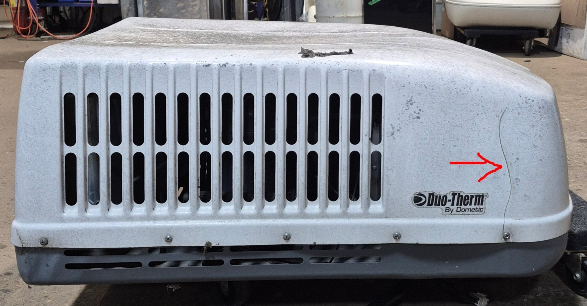 Used Duo - Therm Air conditioner Head Unit 57915.331 - 13500BTU Cool Only - Young Farts RV Parts