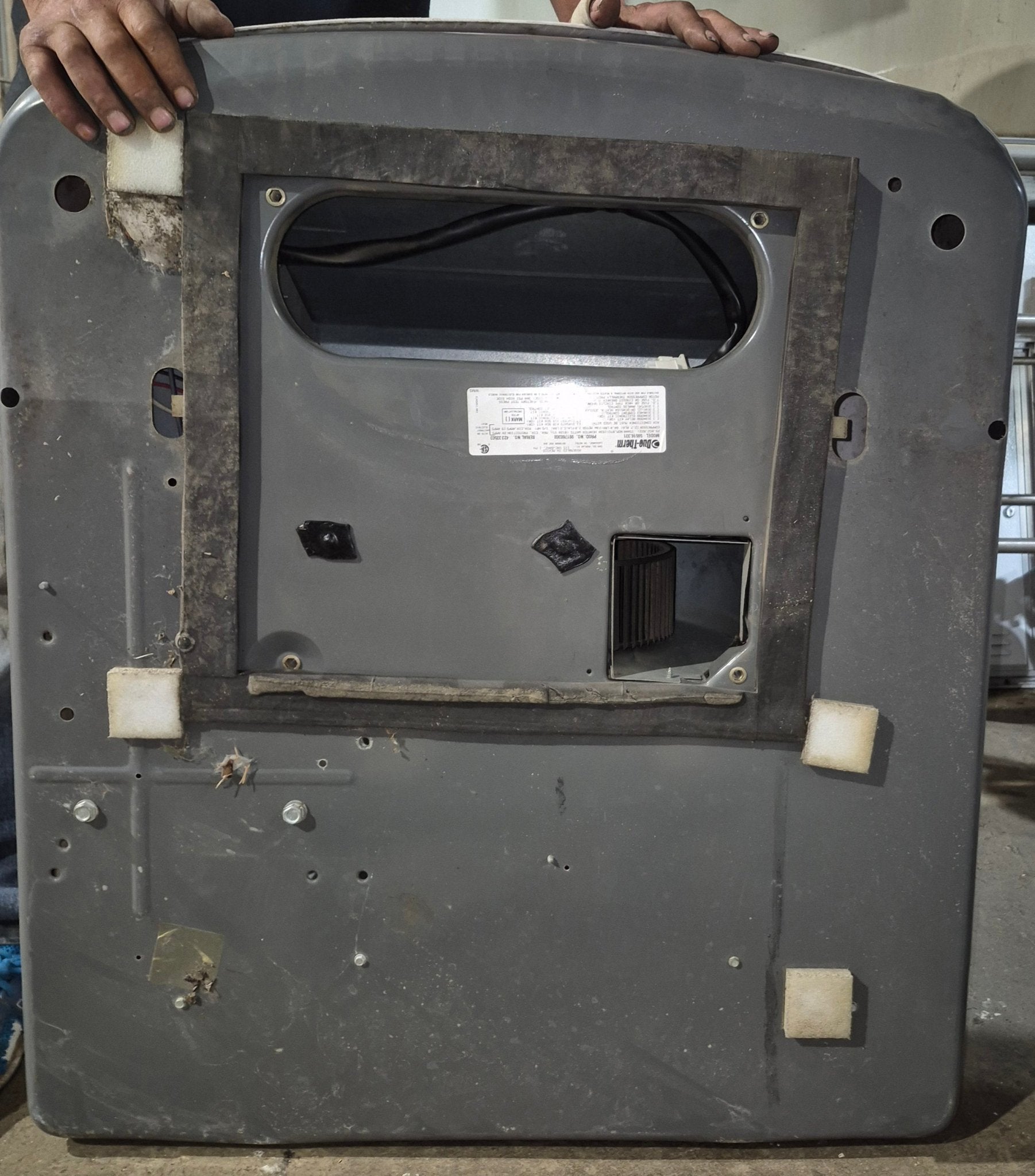 Used Duo - Therm Air Conditioner Head Unit 59516.331 - 15000 BTU Cool Only) - Young Farts RV Parts