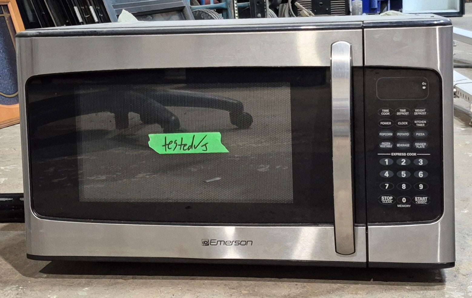 Used Emerson RV Microwave 20 1/4