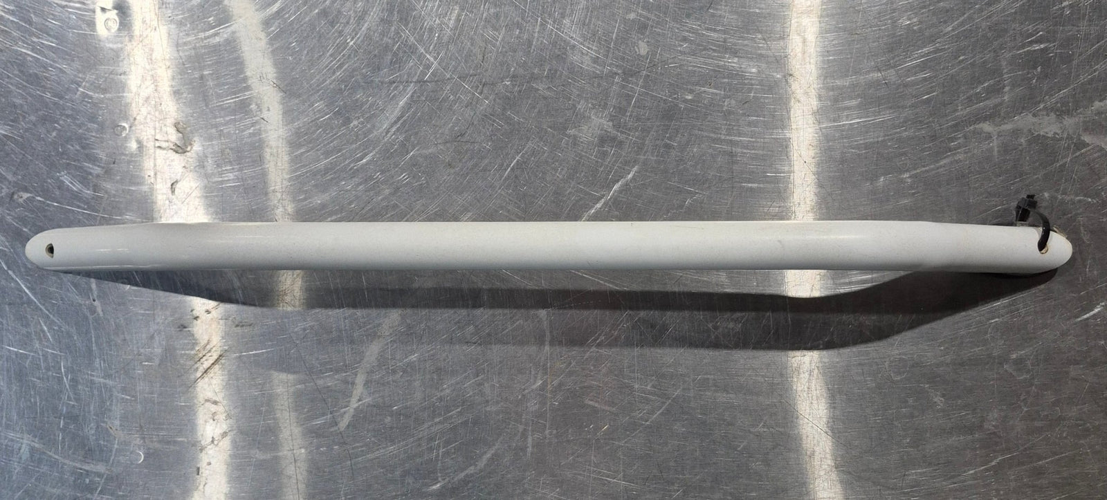 Used Entry Door Grab Handle, White - 23 3/8