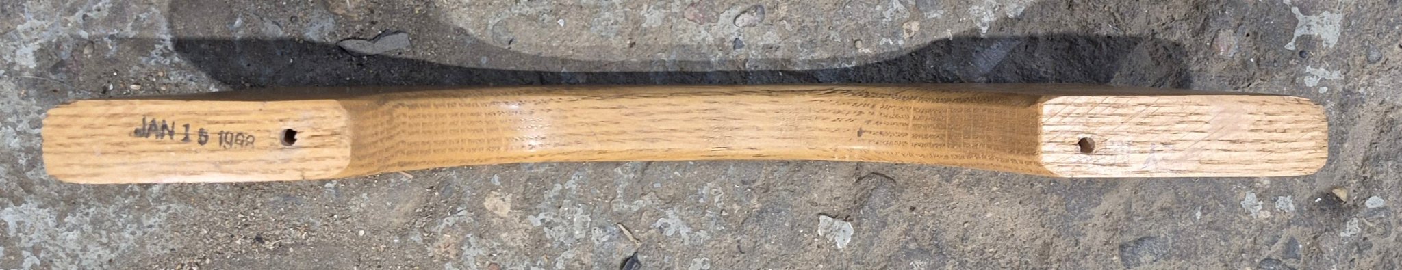 Used Entry Door Handle 13 1/8" - wooden - Young Farts RV Parts