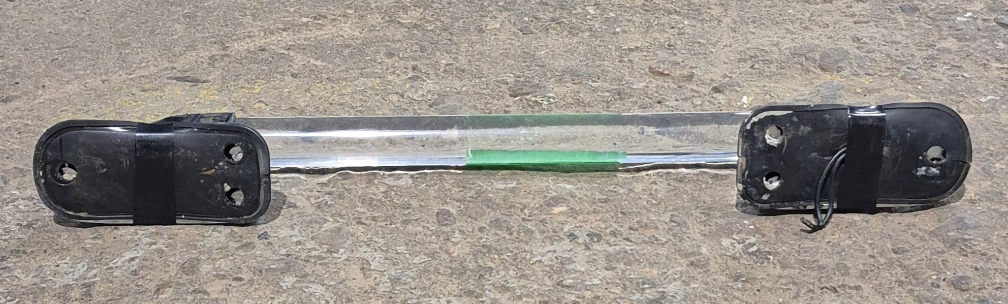 Used Entry Door Handle 17 1/8" - Chrome, Lighted - Young Farts RV Parts