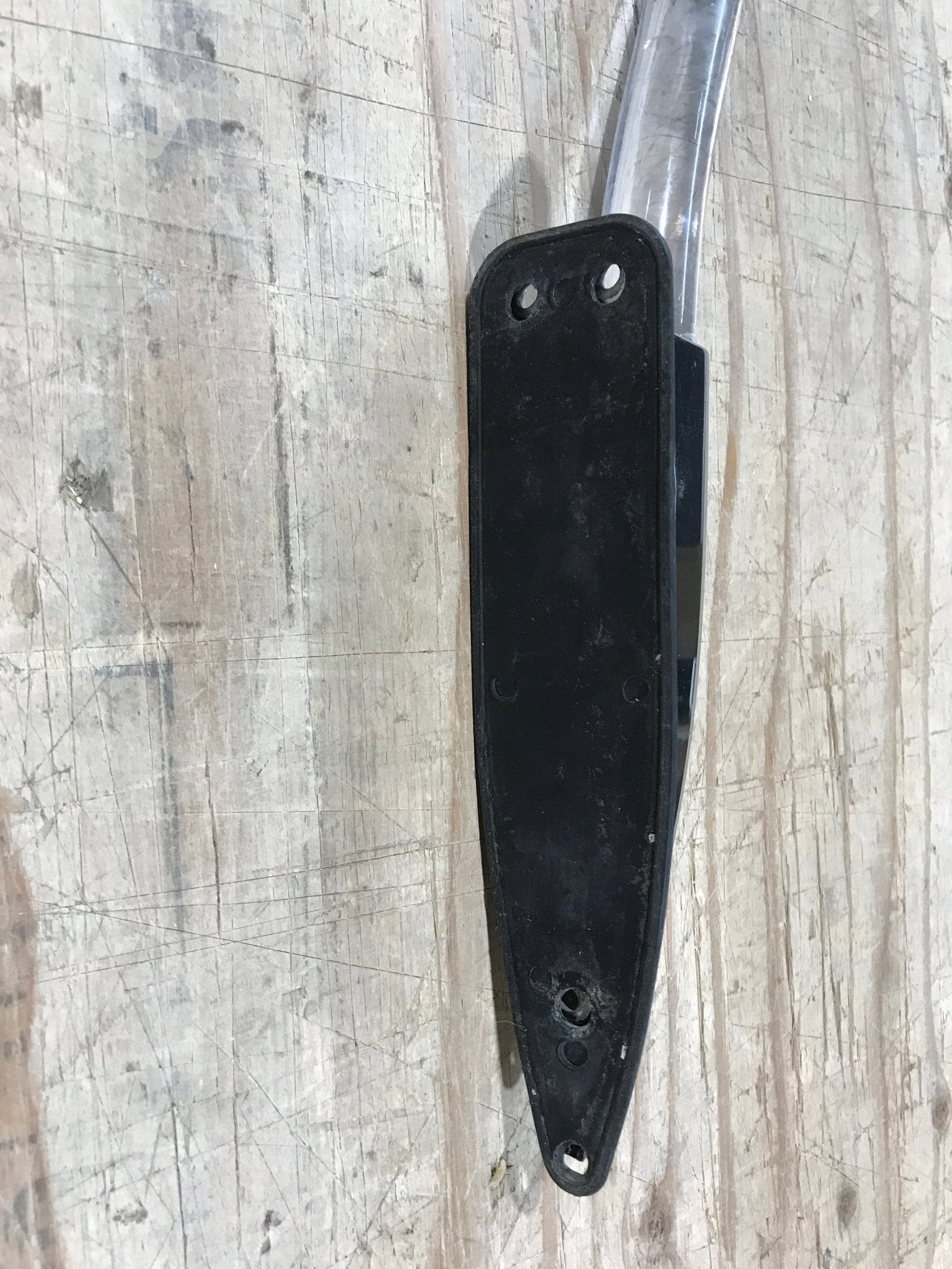 Used Entry Door Handle 21 1/4" - Chrome, Lighted - Young Farts RV Parts