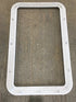 Used Entry door window Exterior Frame: 24 3/4" x 15 3/4" - Young Farts RV Parts