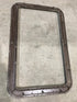 Used Entry door window Frame: 24 3/4" x 15 3/4" - Young Farts RV Parts