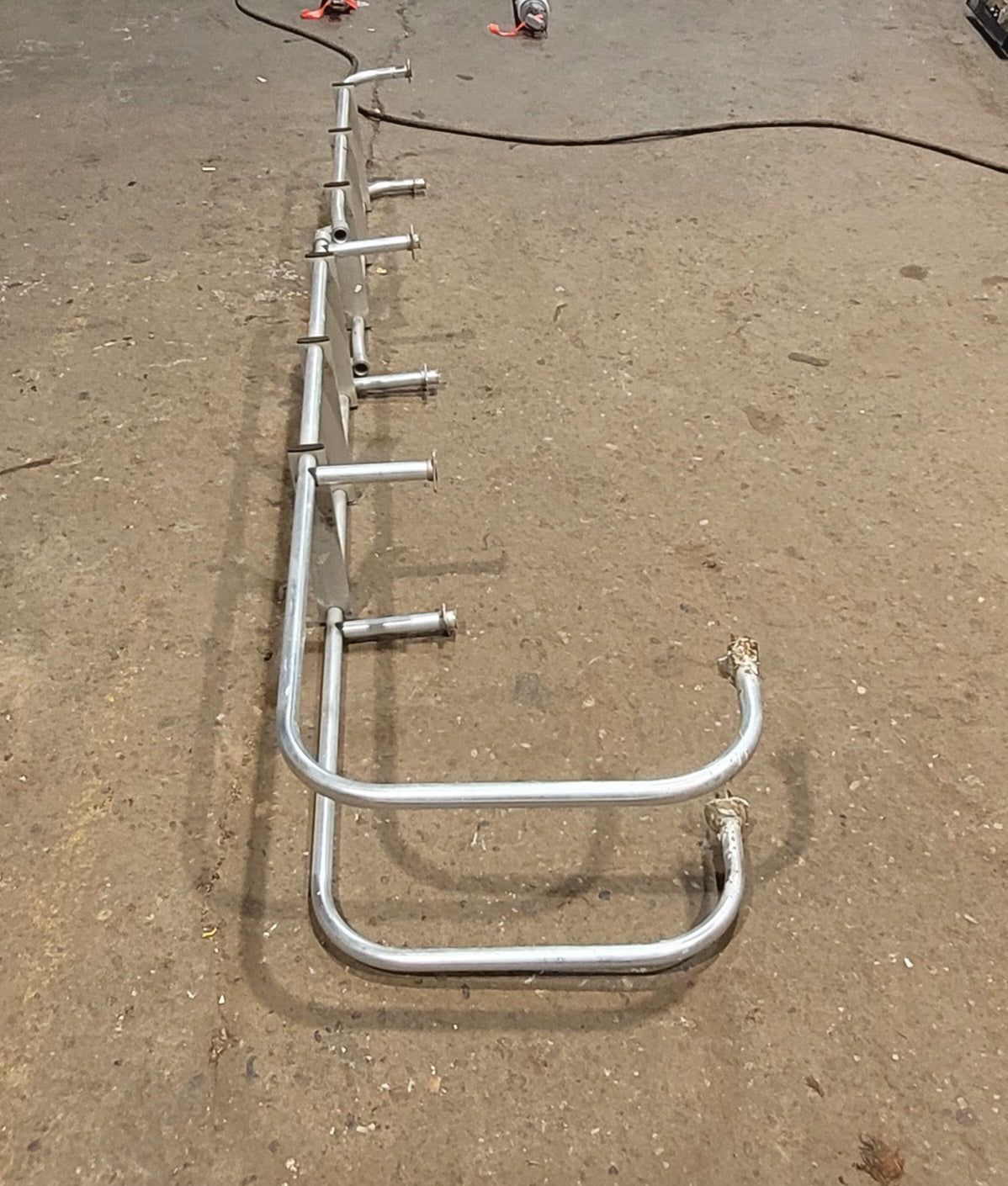 Used Exterior Folding Ladder - Young Farts RV Parts