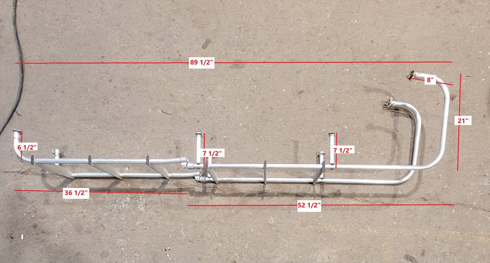 Used Exterior Folding Ladder - Young Farts RV Parts