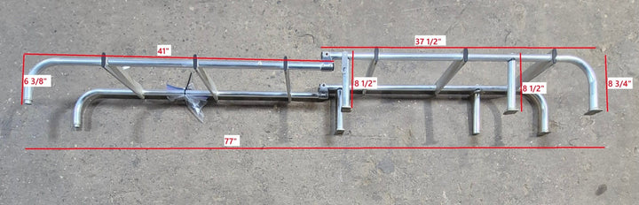 Used Exterior Folding Ladder - Young Farts RV Parts