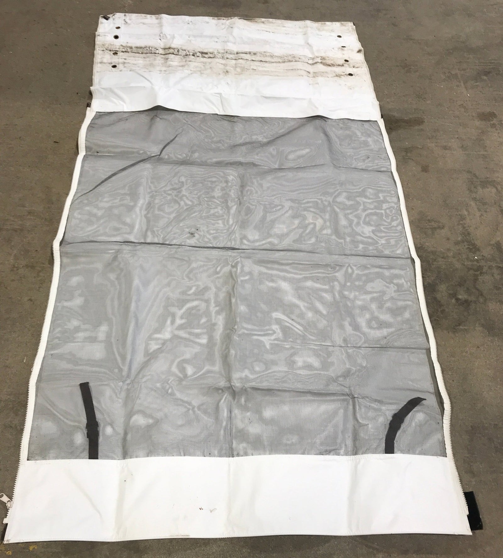 Used Fabric Panel for RV Awning Screen Room - 48