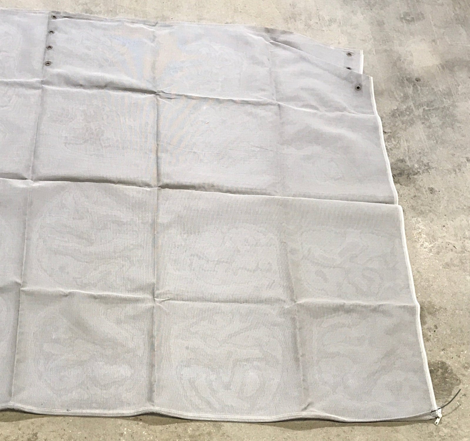 Used Fabric Panel for RV Awning Screen Room - Front Panel - Young Farts RV Parts