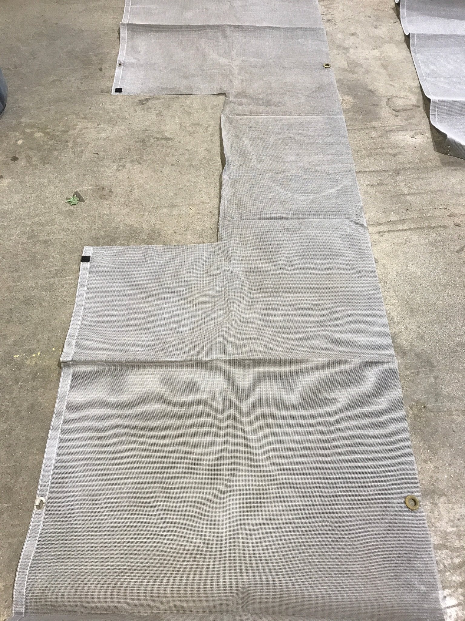 Used Fabric Panel for RV Awning Screen Room - Skirting Panel - Young Farts RV Parts