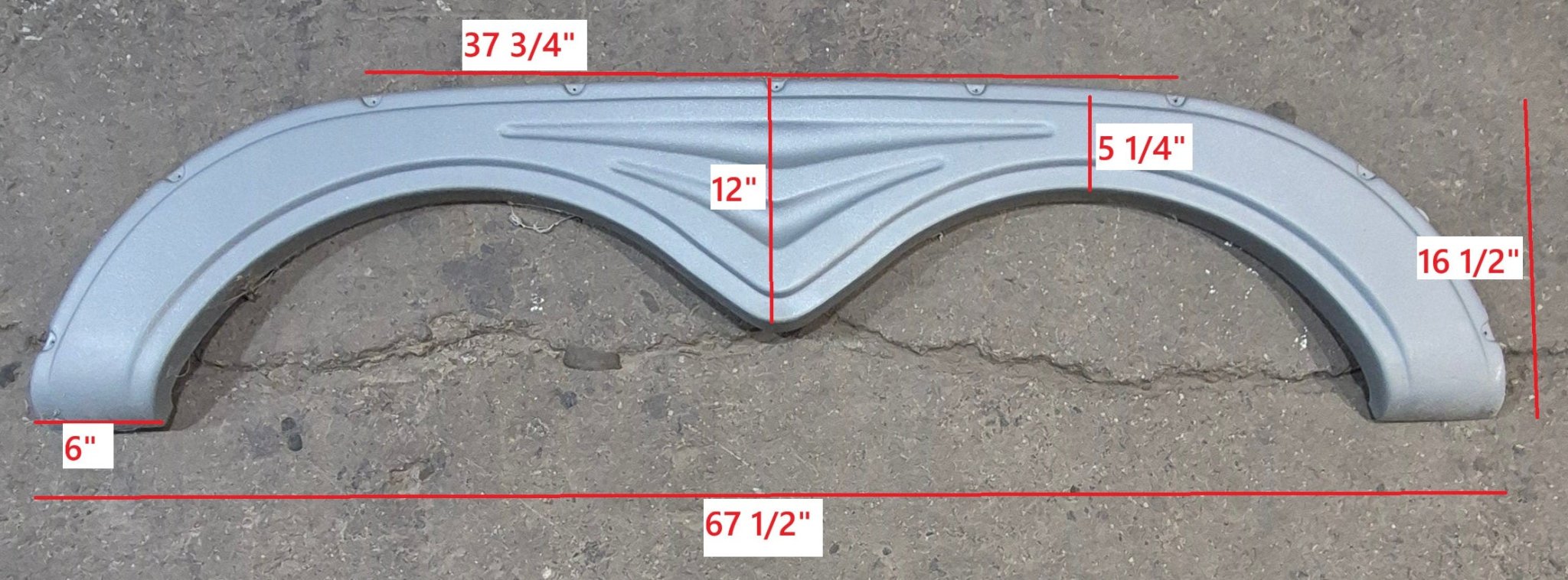 Used Fender Skirt 67 1/2" - Young Farts RV Parts