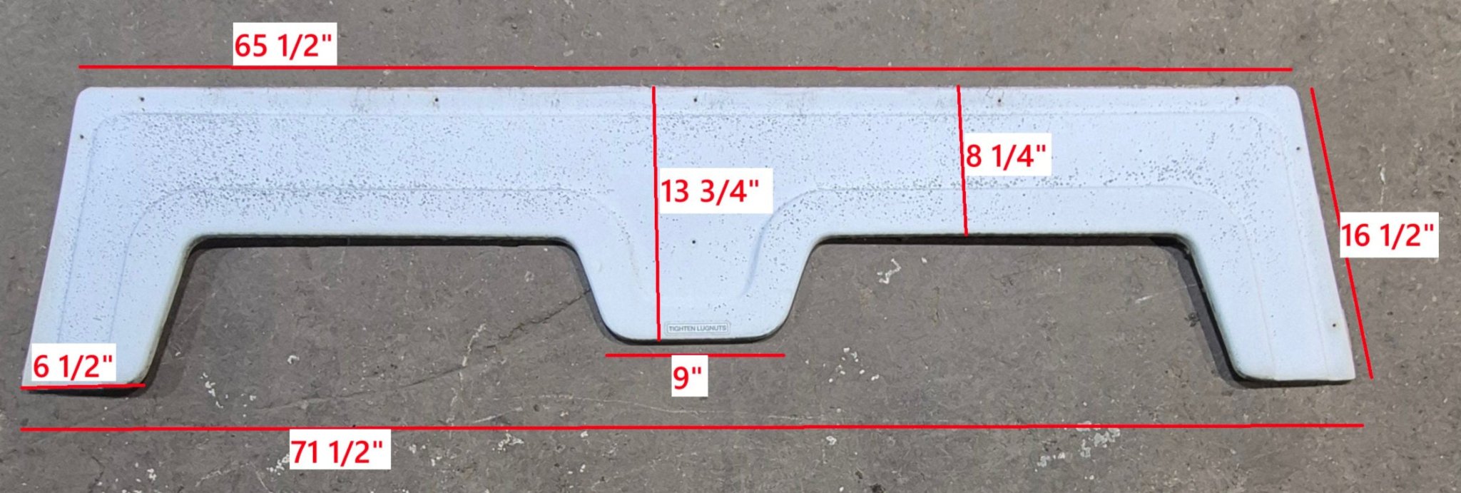 Used Fender Skirt 71 1/2" - Young Farts RV Parts