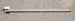 Used Folding table leg 27 1/2" - Young Farts RV Parts