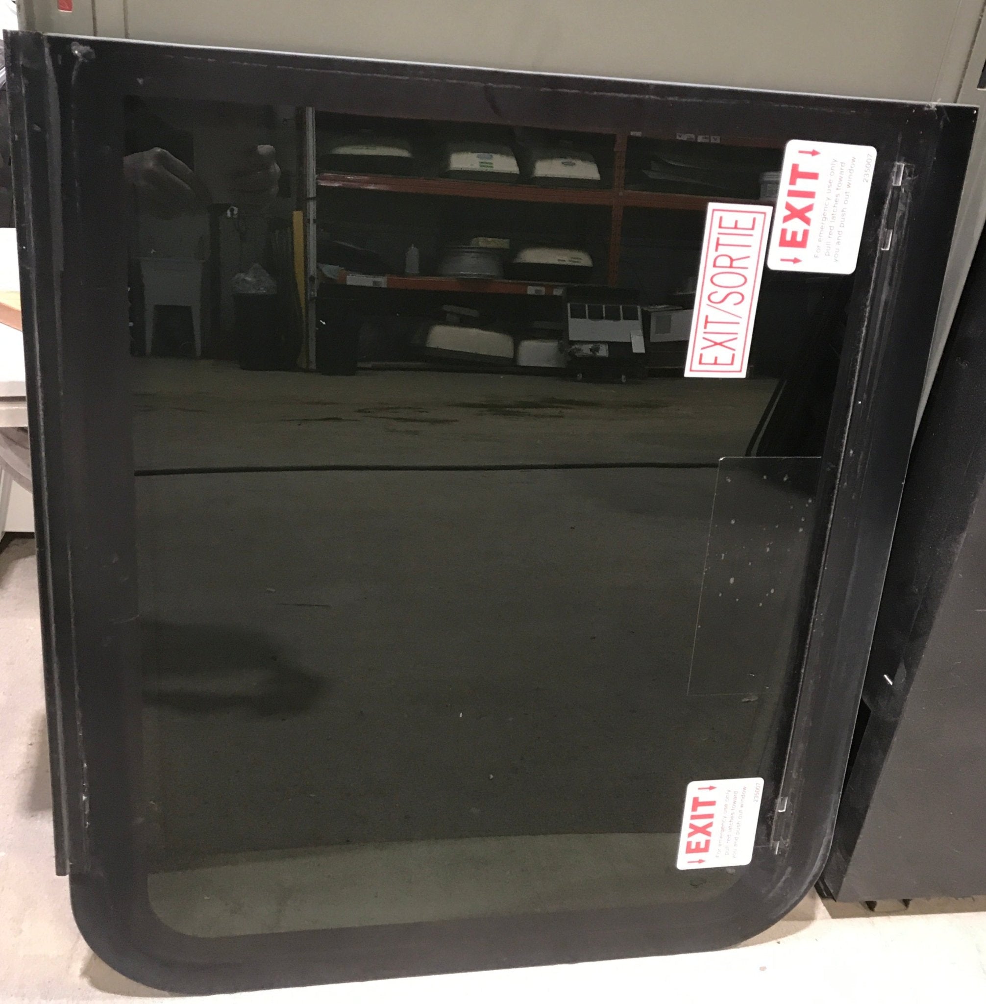 Used Frameless Window Glass Pane Replacement: 26 1/2" W X 23 1/2" H - Young Farts RV Parts