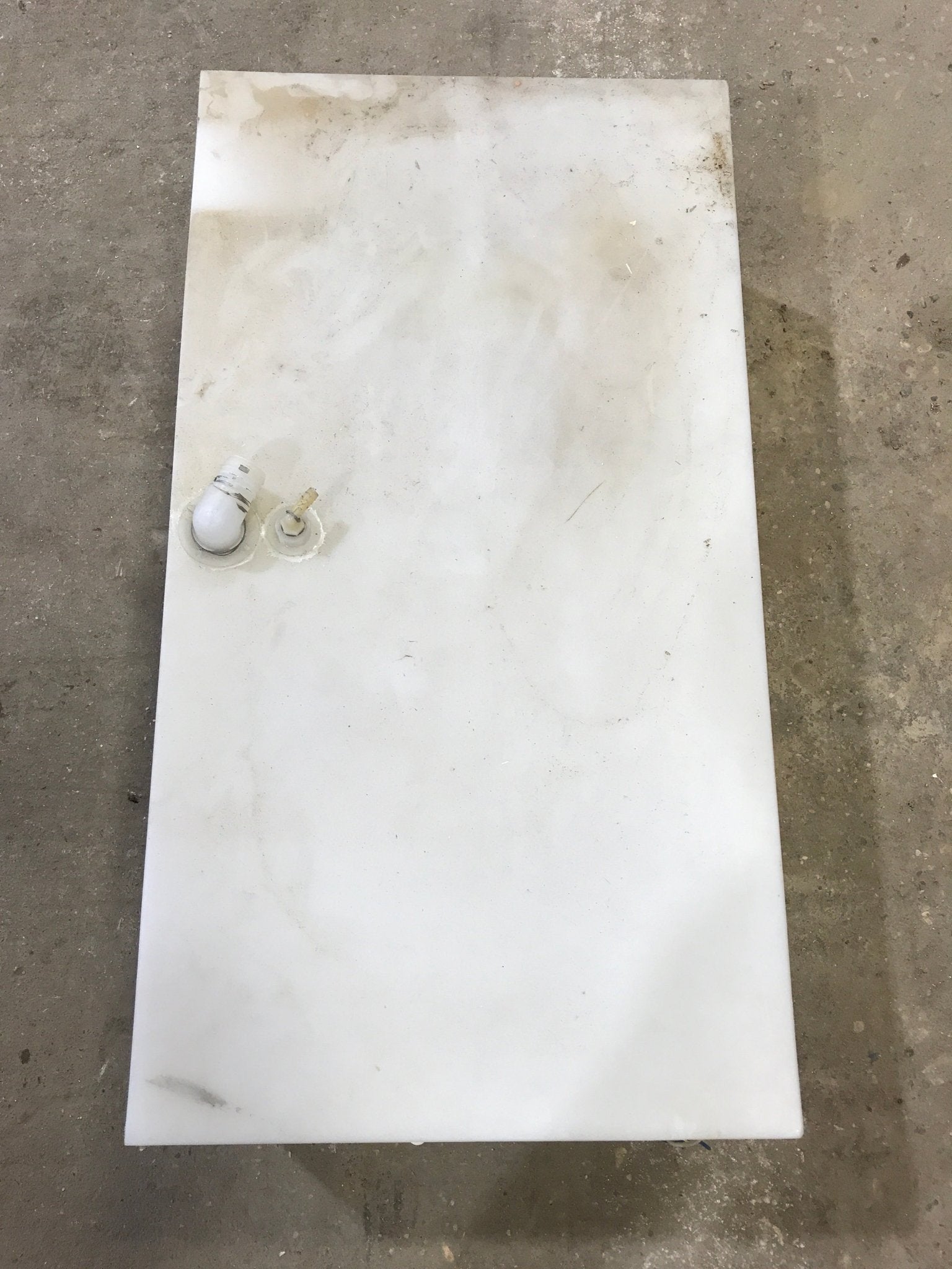 Used Fresh Water Tank 10 1/2" H x 24" W x 36” L - Young Farts RV Parts