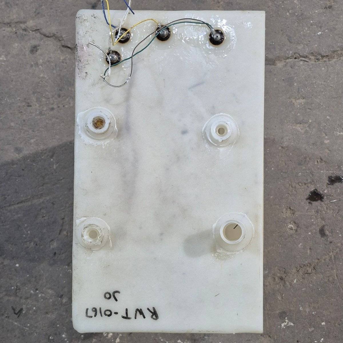 Used Fresh Water Tank 10 3/8” x 17 3/4” x 29 1/2