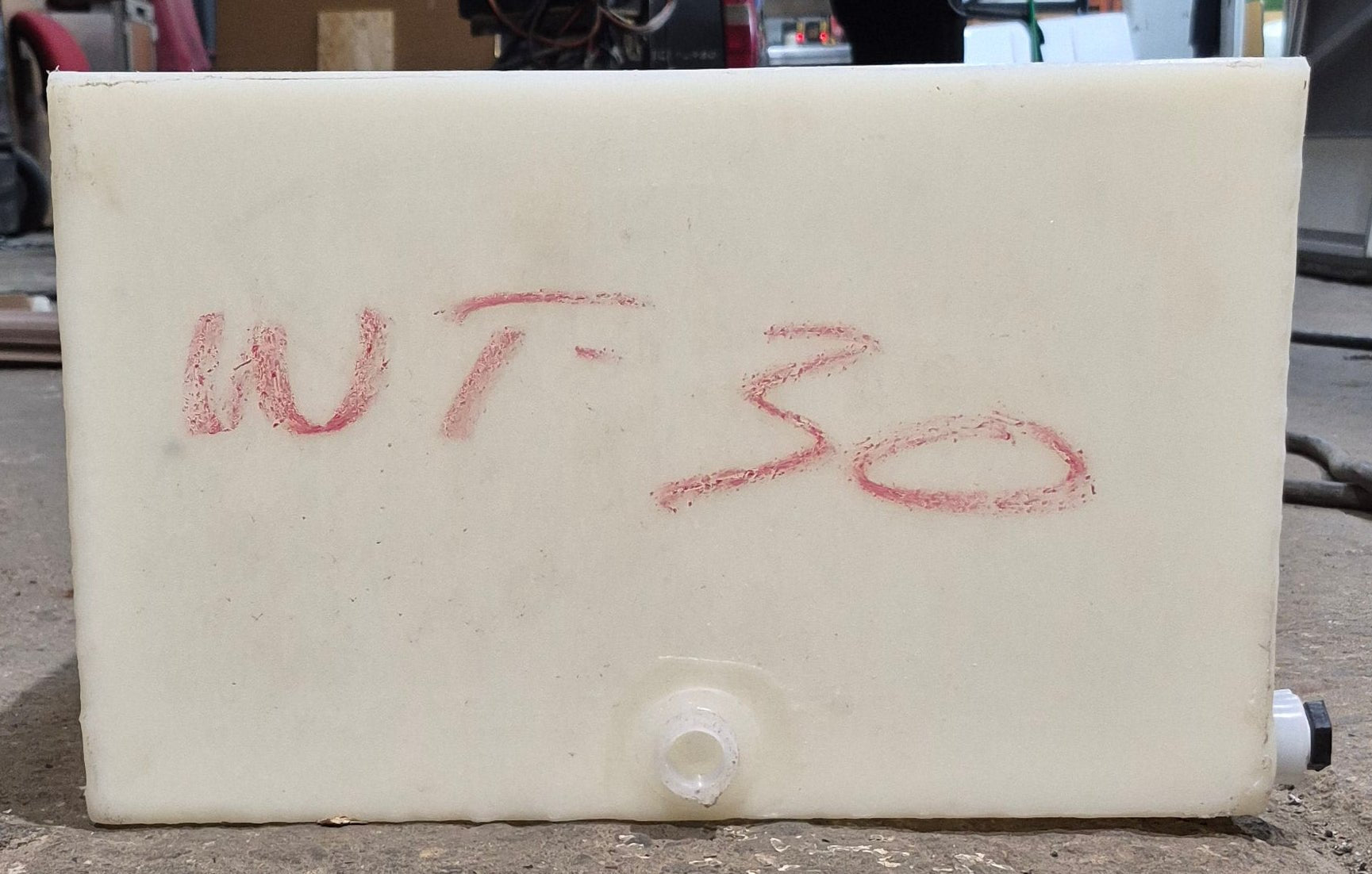 Used Fresh Water Tank 10" H x 15 1/2" W x 58” L - Young Farts RV Parts