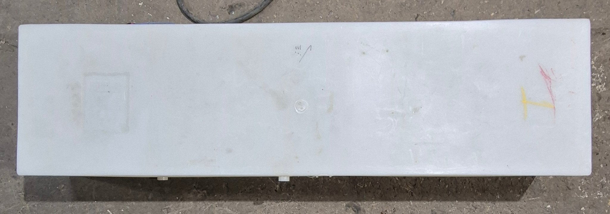 Used Fresh Water Tank 10" H x 15 1/2" W x 58” L - Young Farts RV Parts