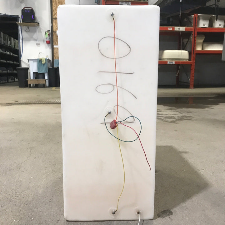 Used Fresh Water Tank 11" H x 20" W x 25” L - Young Farts RV Parts