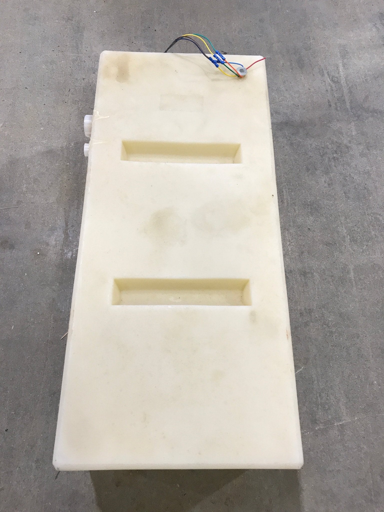 Used Fresh Water Tank 12" H x 16" W x 36” L - Young Farts RV Parts