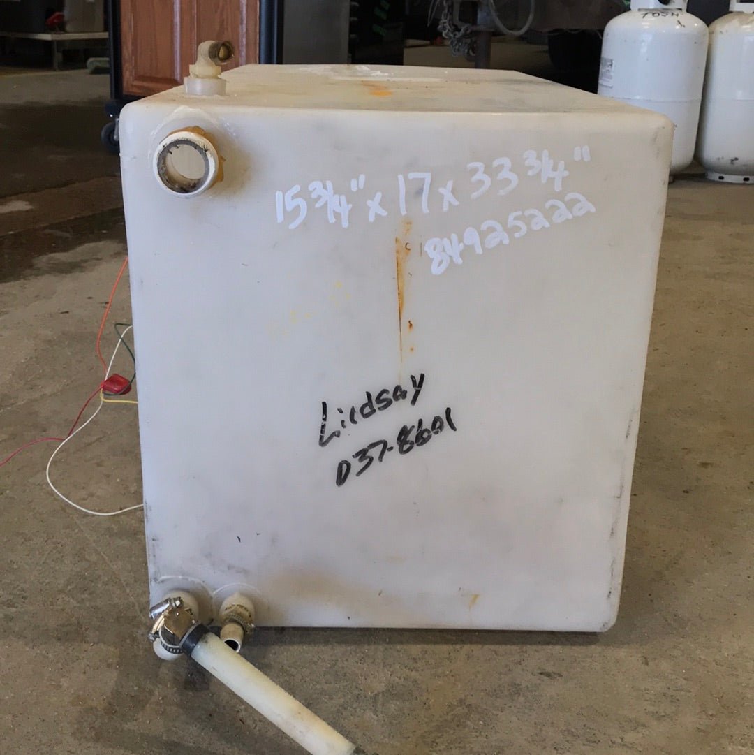 Used Fresh Water Tank 15 3/4” x 17” x 33 3/4