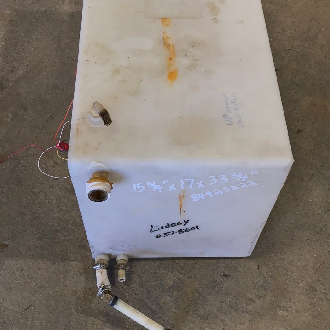 Used Fresh Water Tank 15 3/4” x 17” x 33 3/4