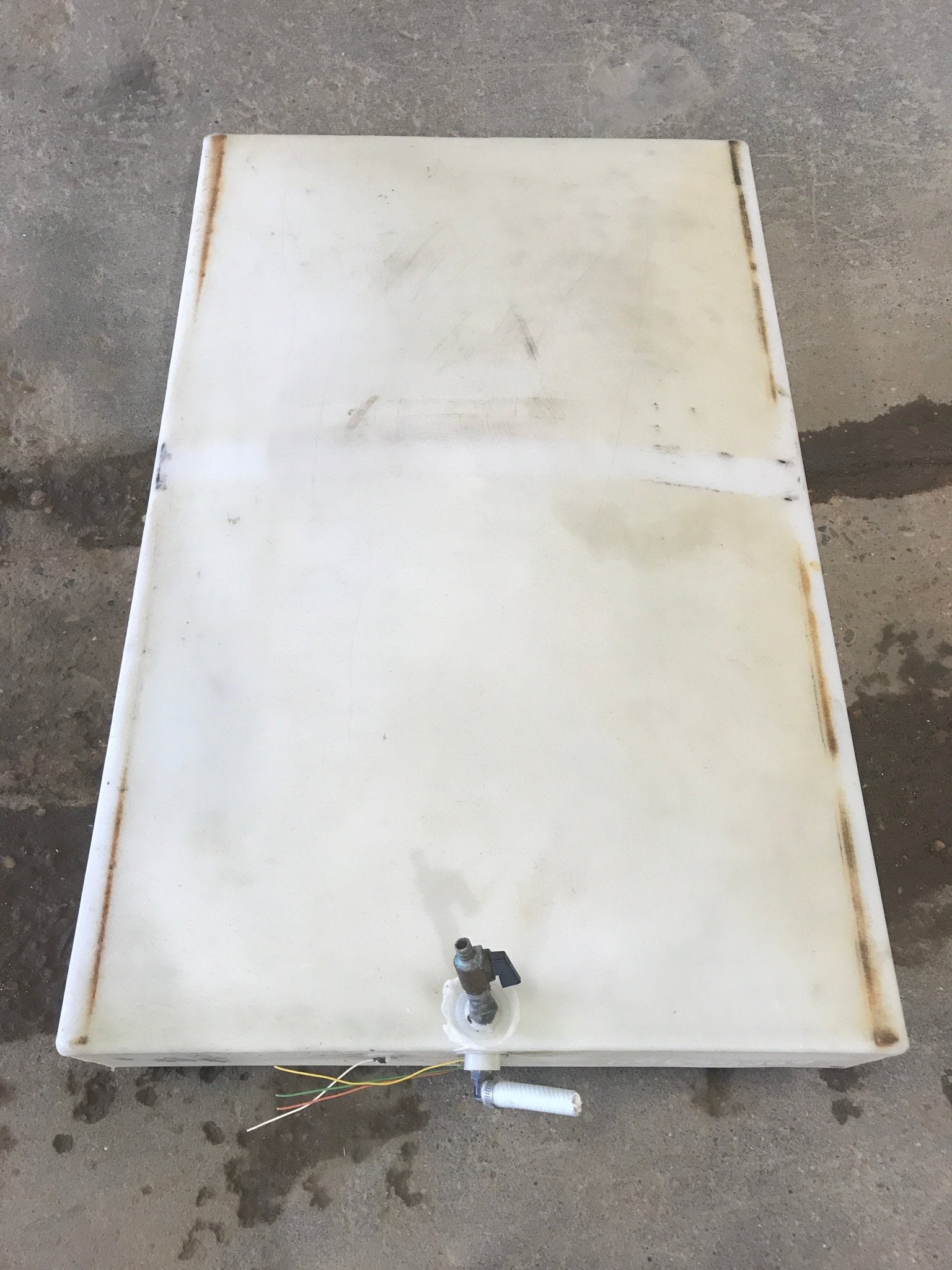 Used Fresh Water Tank 6” x 26 1/2” x 41 1/2