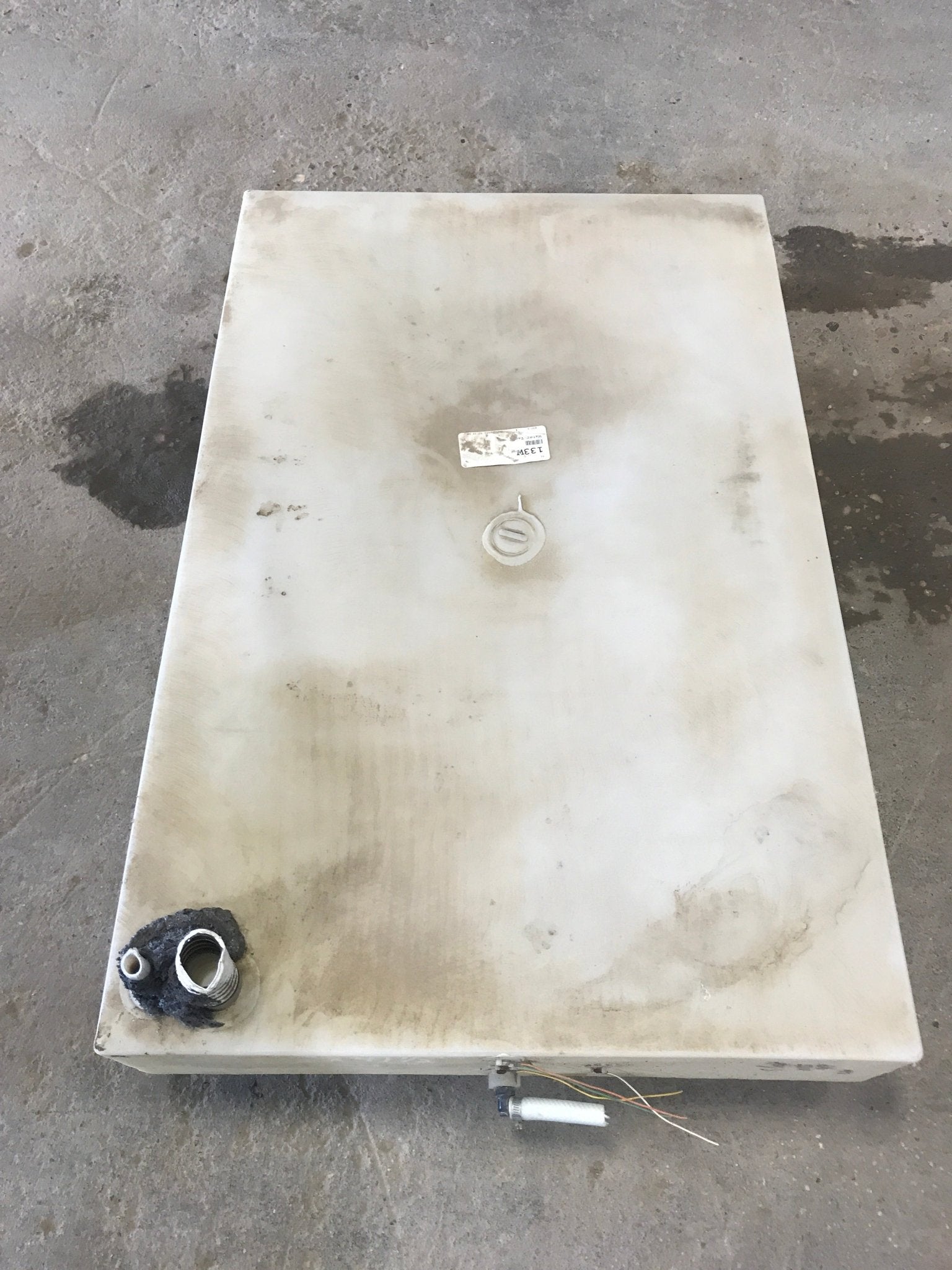 Used Fresh Water Tank 6” x 26 1/2” x 41 1/2
