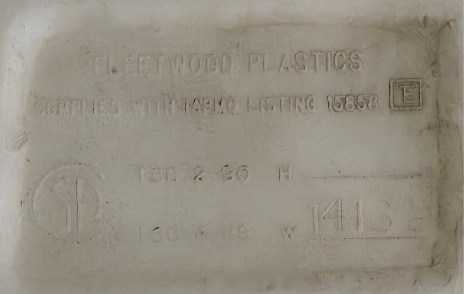 Used Fresh Water Tank 8 3/4” H x 24” W x 52” L - Young Farts RV Parts