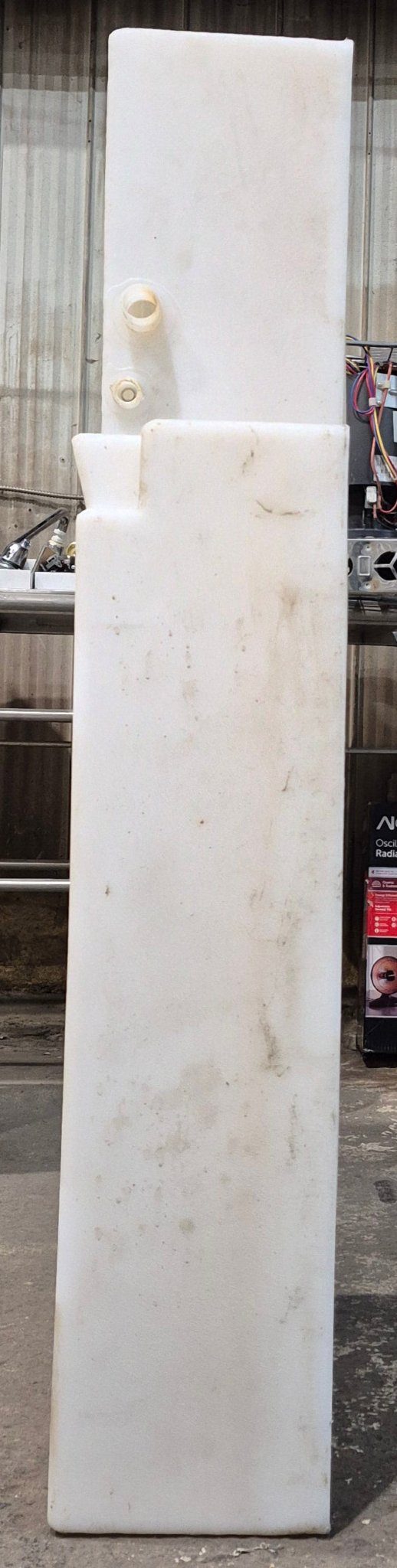 Used Fresh Water Tank 8 3/4” H x 24” W x 52” L - Young Farts RV Parts