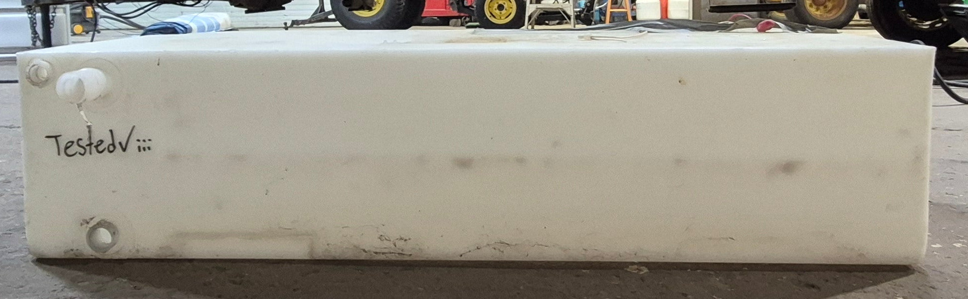 Used Fresh Water Tank 9 3/4" H x 16" W x 41 5/8” L - Young Farts RV Parts