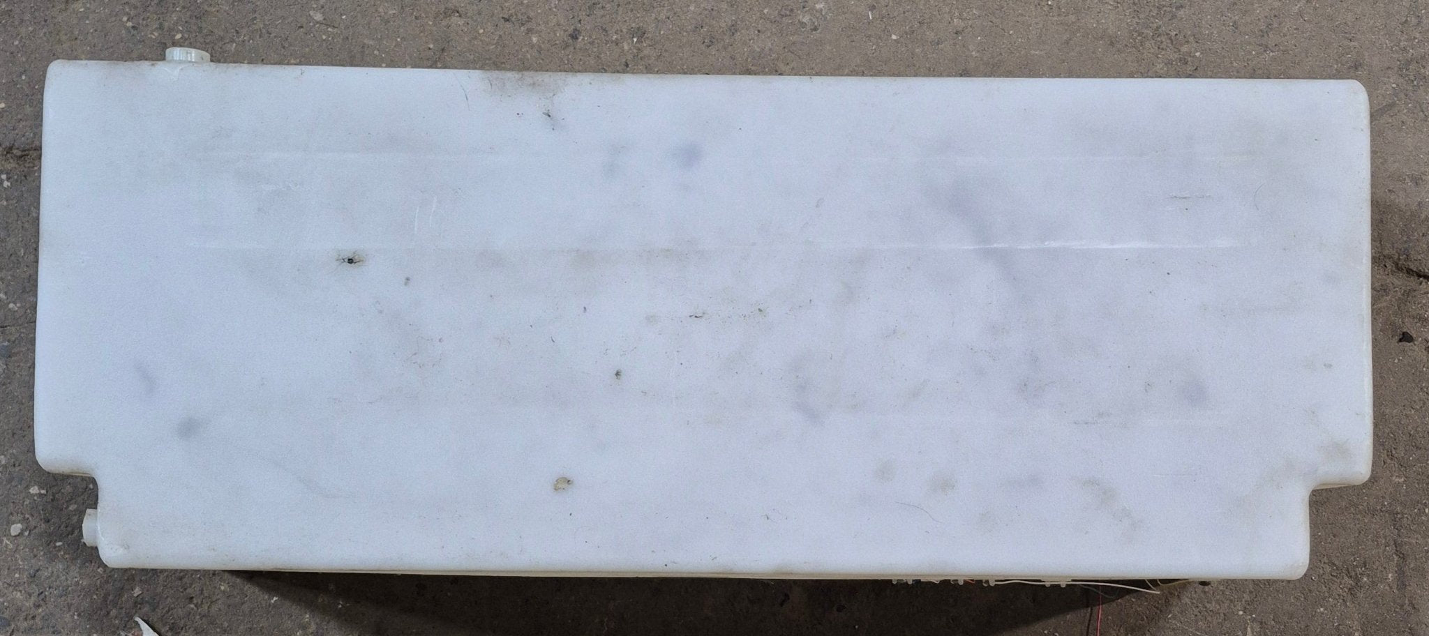 Used Fresh Water Tank 9 3/4" H x 16" W x 41 5/8” L - Young Farts RV Parts