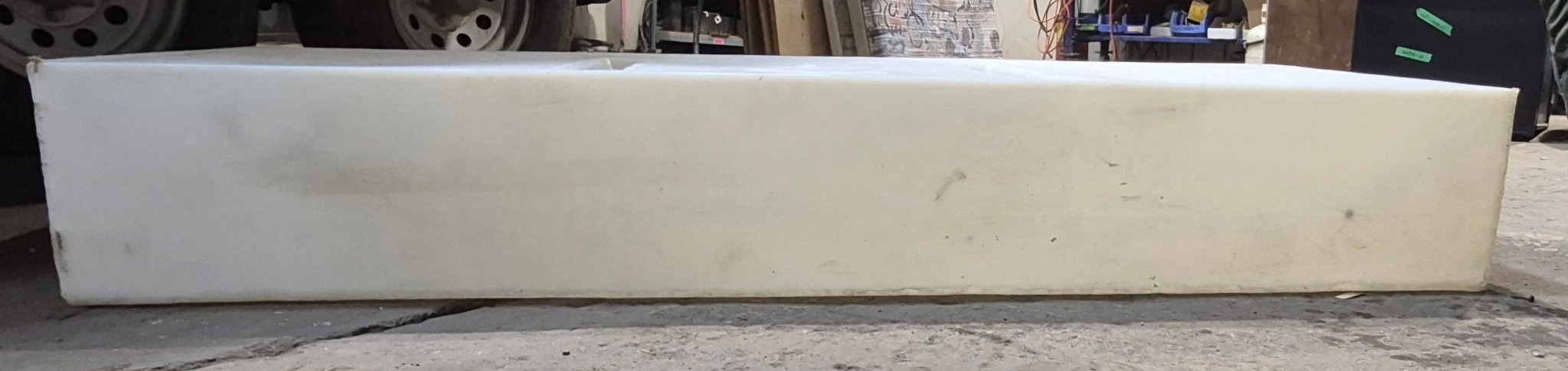 Used Fresh Water Tank 9" H x 23 3/4" W x 58” L - Young Farts RV Parts