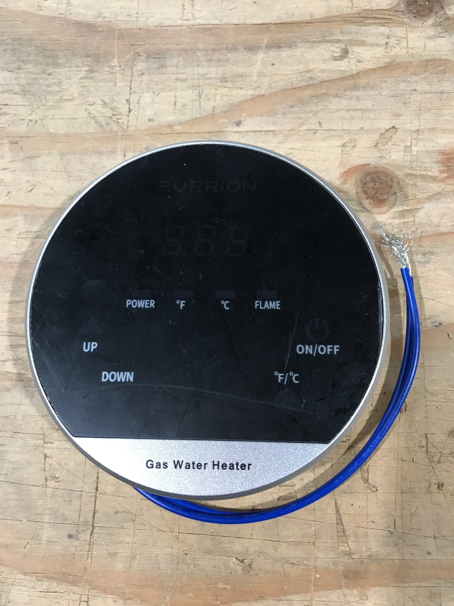 Used Furrion Water Heater Wall Controller - C - FWH09A - 001 - Young Farts RV Parts