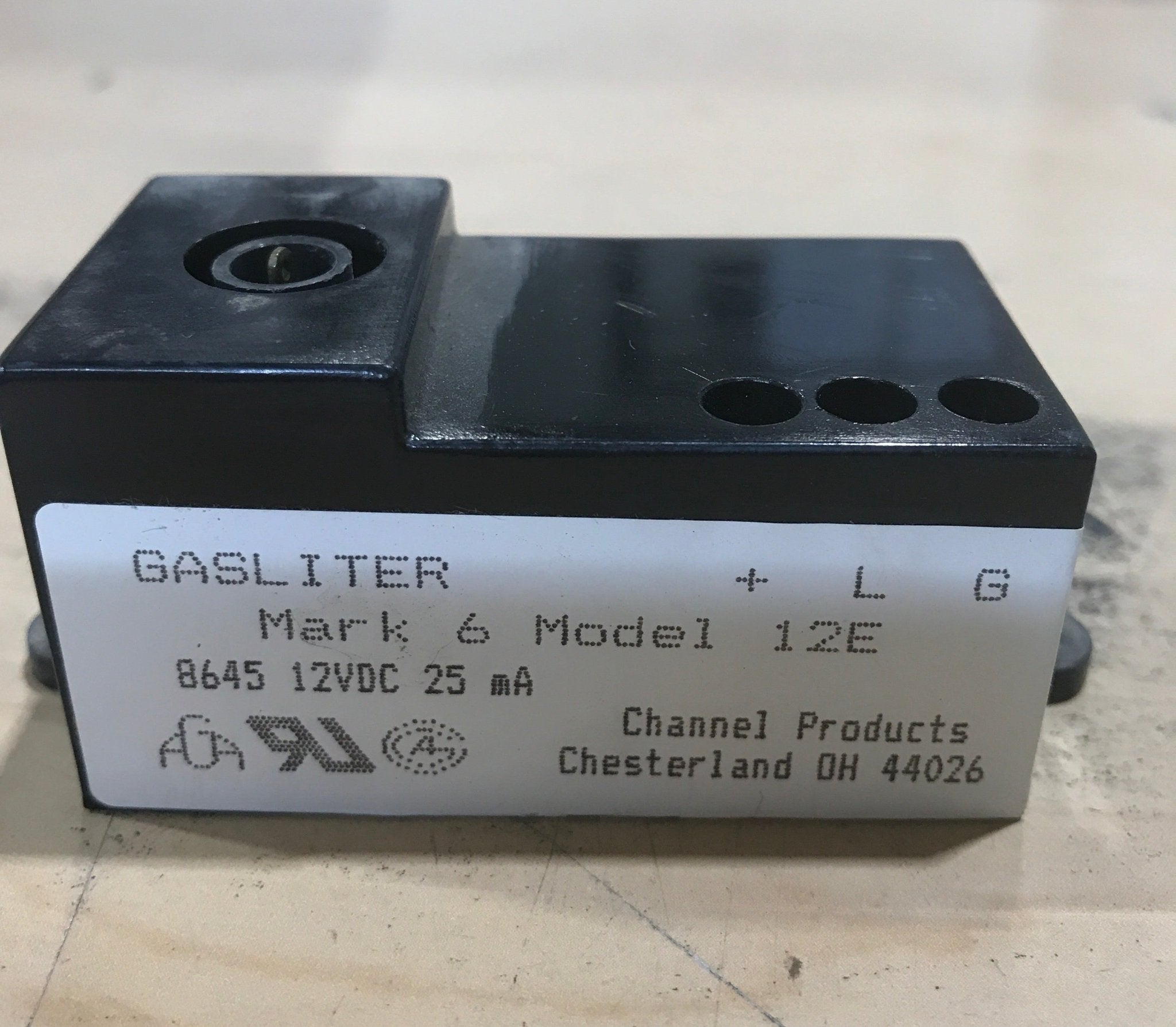 Used GASLITER Mark 6 Model 12E Re - Ignitor - Young Farts RV Parts