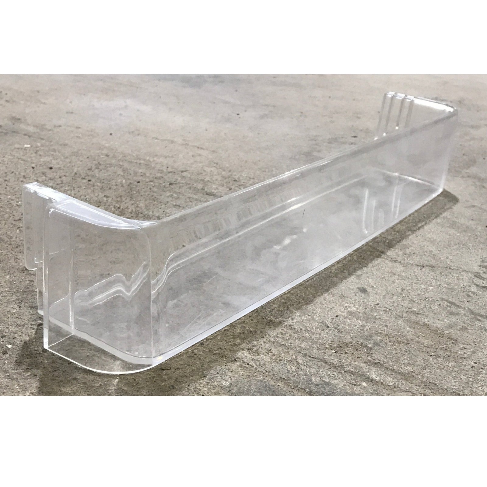 Used G&E Appliance Fridge Bottom Door Bin (CLEAR) - WR71X32547 - Young Farts RV Parts
