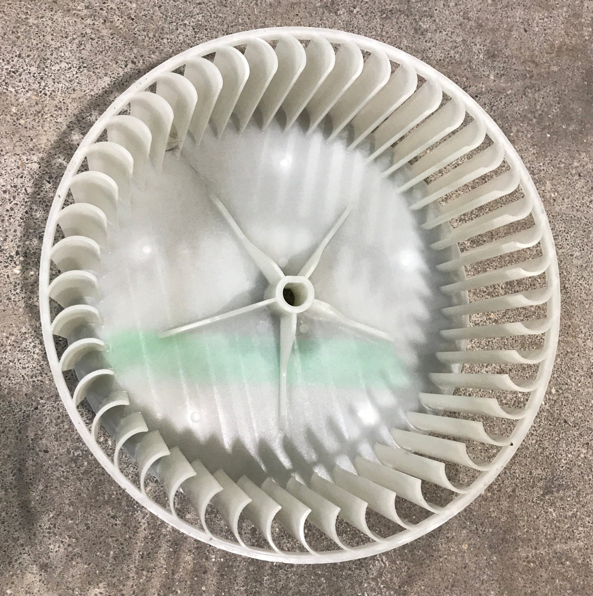 Used G&E Blower Wheel - WJ73X25396 - Young Farts RV Parts