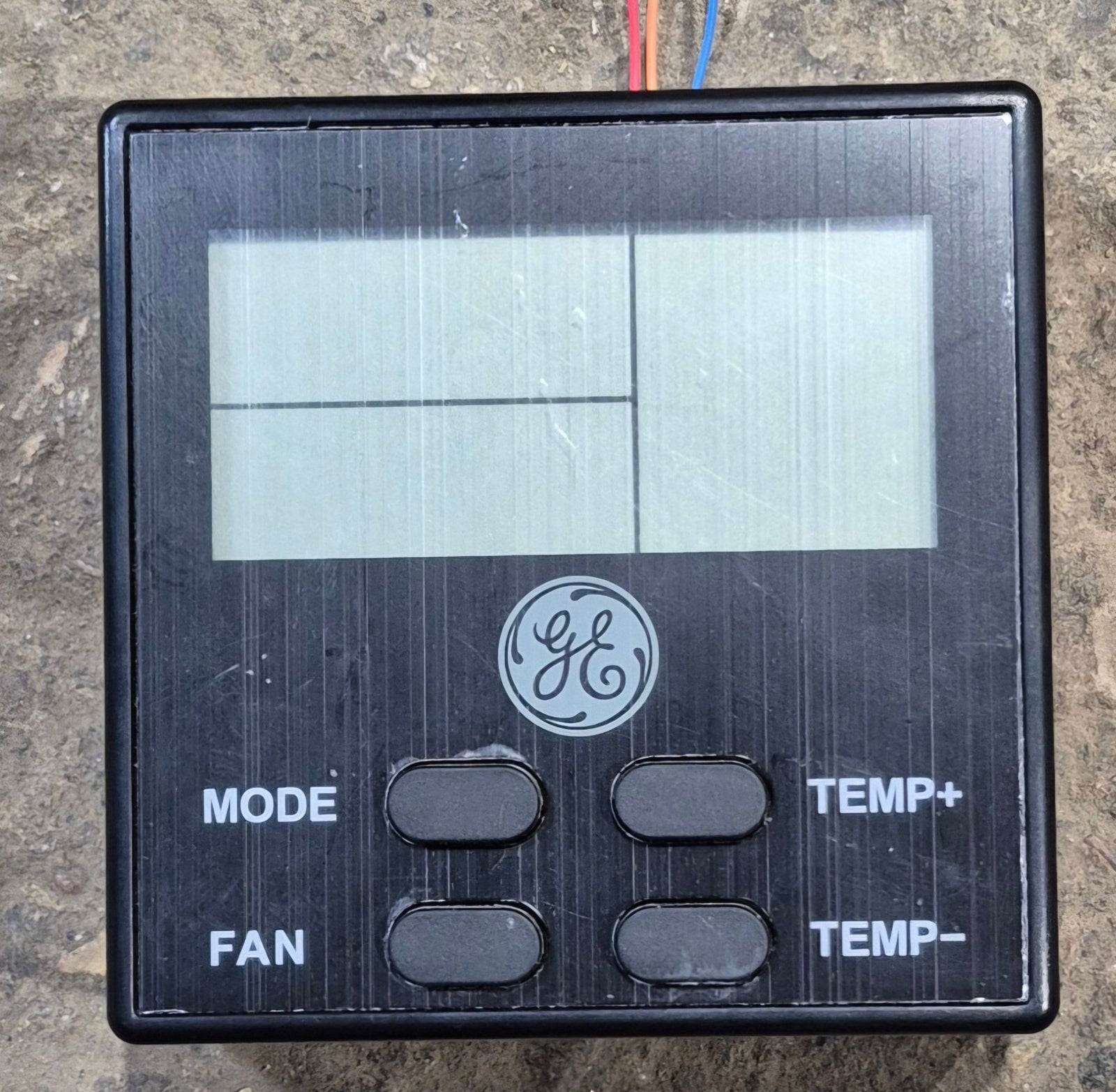 Used GE Digital AC Wall Thermostat Black - RARWT2B3 - Young Farts RV Parts