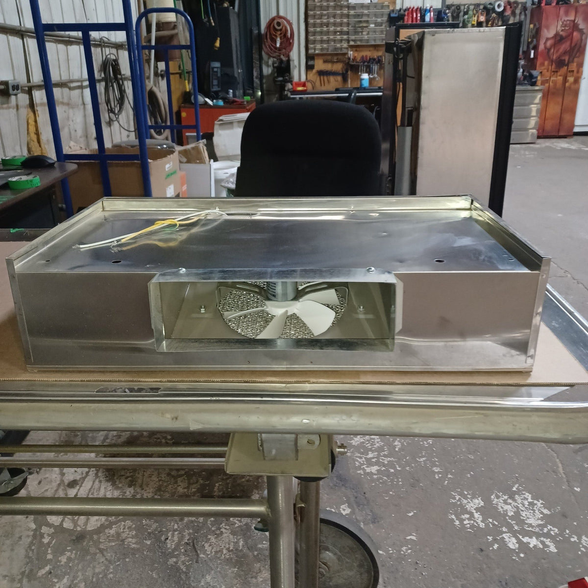 Used Heng's Industries Stove Vent Hood - Stainless Steel - RO624500C - Young Farts RV Parts