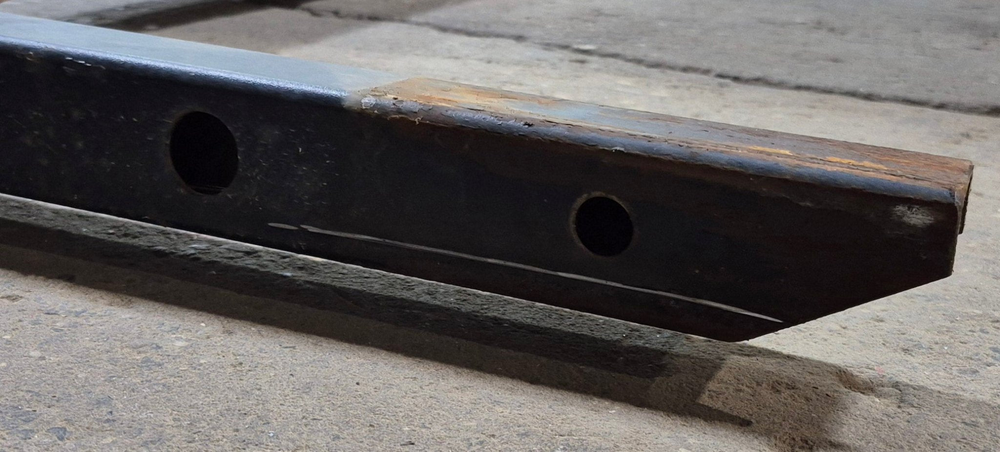 Used Hitch Mount Motorcycle Rack with Ramp Extension - Young Farts RV Parts